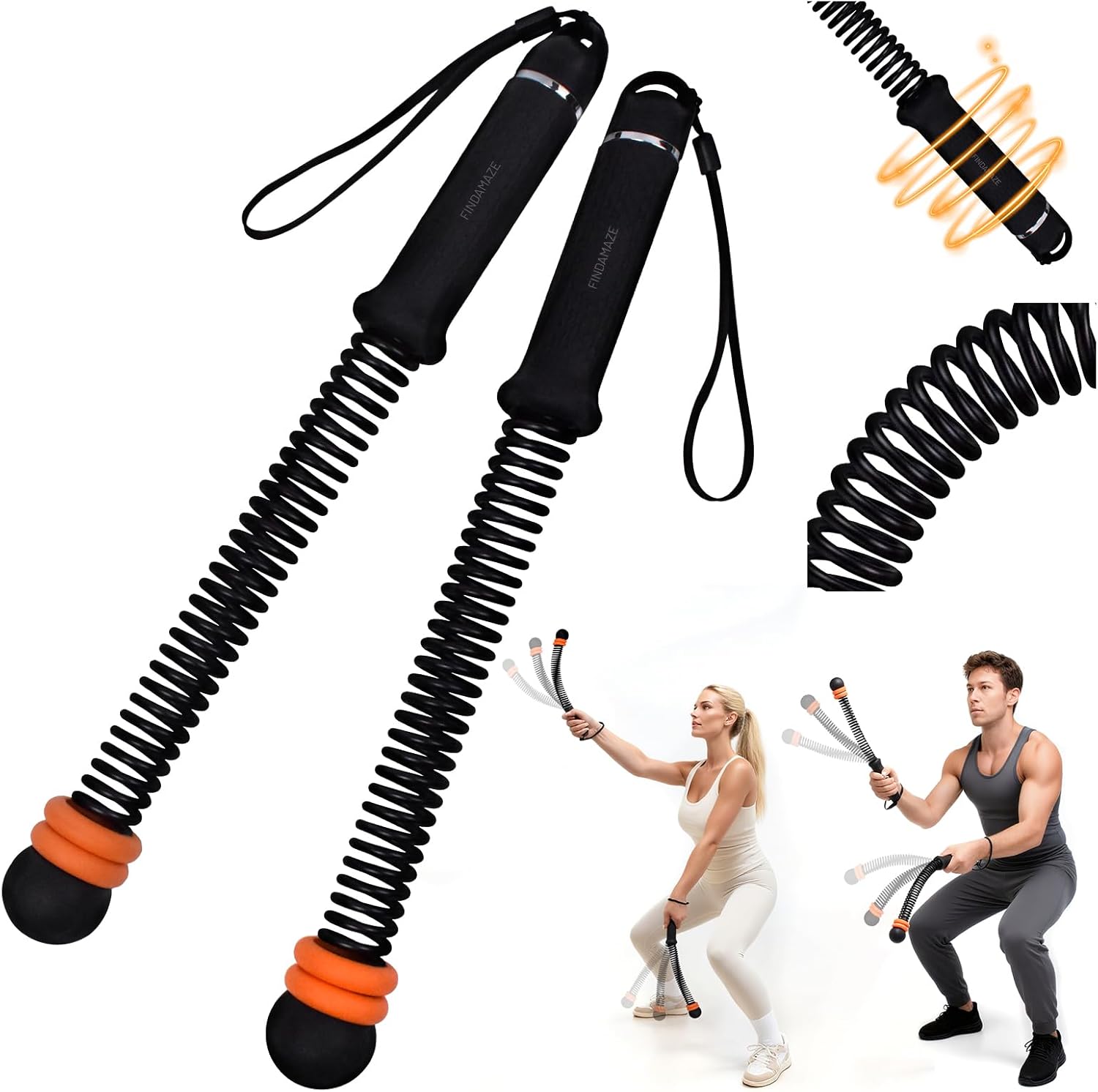 Home Gym Full Setup - Беспроводной боевой канат с регулируемым сопротивлением