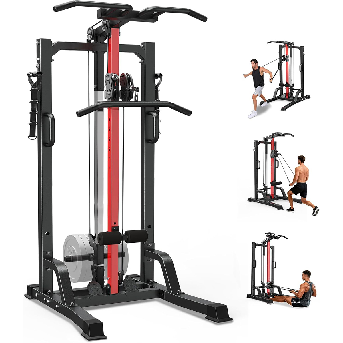 Home Gym Pulley System - Тренажер для домашнего спортзала Pooboo -