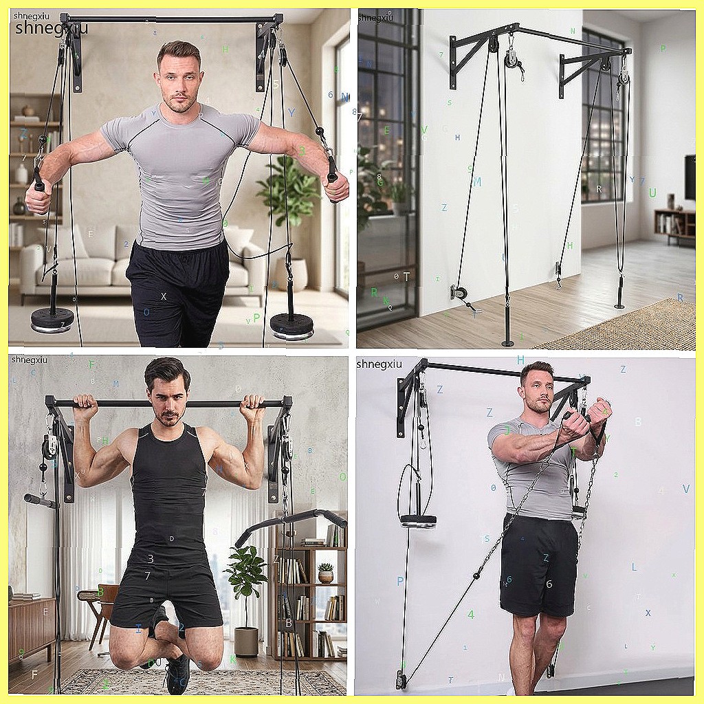Home Gym Pulley System - Настенная система блоков-роликов для самостоятельных тренировок
