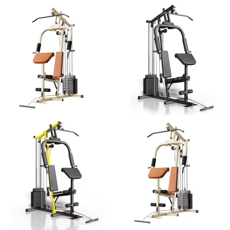 Home Gym Rack With Cables - Коммерческий многофункциональный силовой тренажер с одной