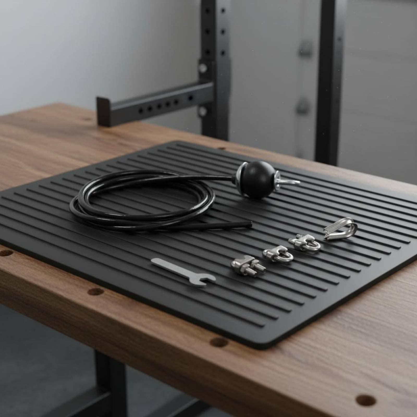 Home Gym Pulley System - Регулируемый стальной трос для фитнес-тренажеров: замена