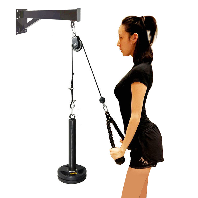 Тренажерный зал настенный фитн – обзор и цена Home Gym Pulley System