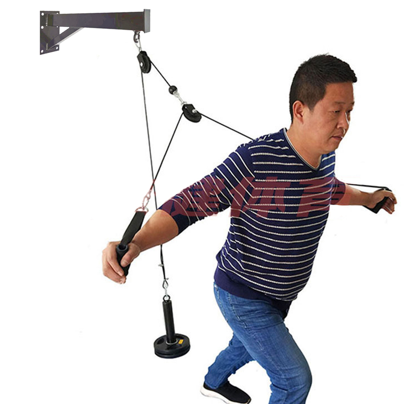 Тренажерный зал настенный фитн – обзор и цена Home Gym Pulley System