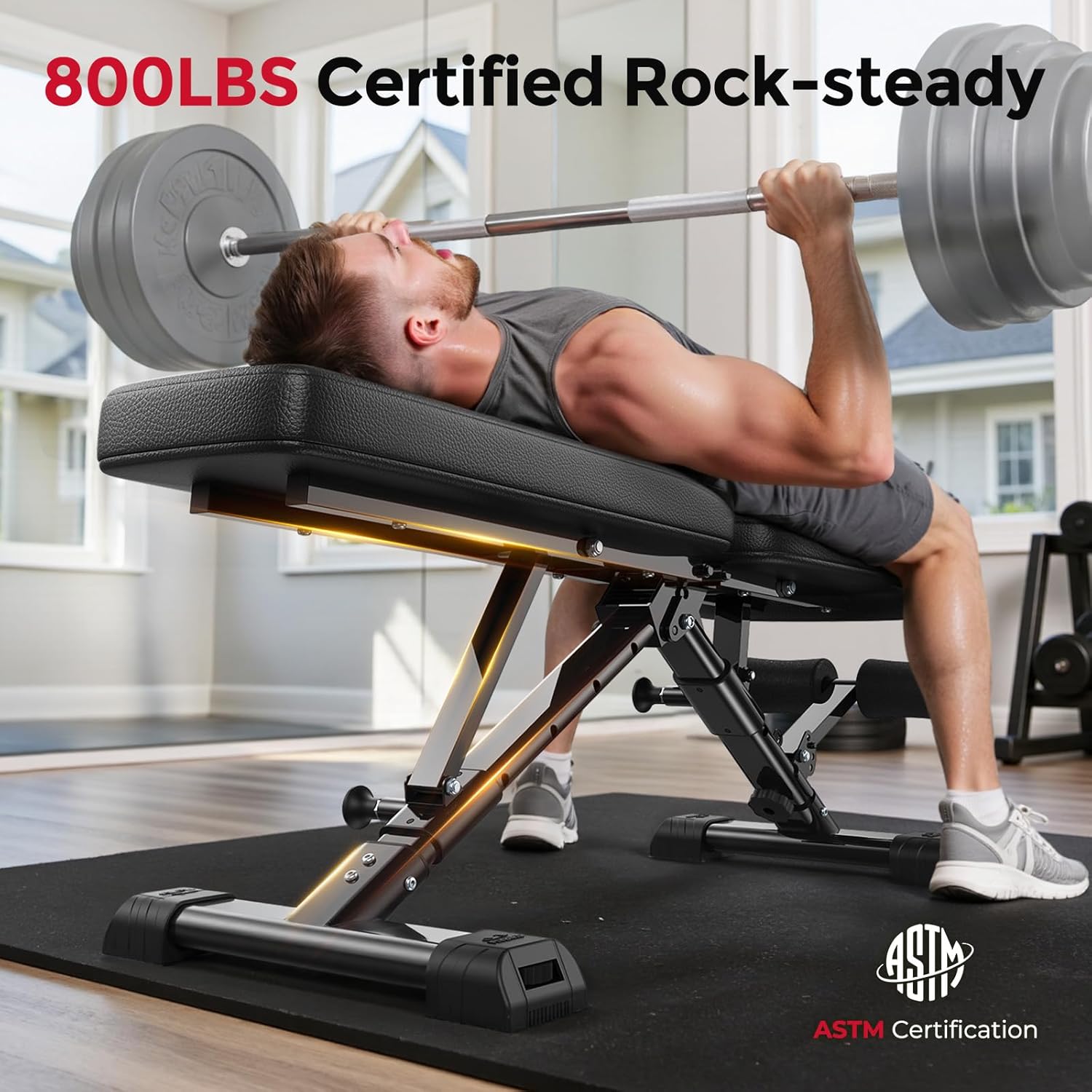 Регулируемая скамья для домашн – обзор и цена Home Gym Bench