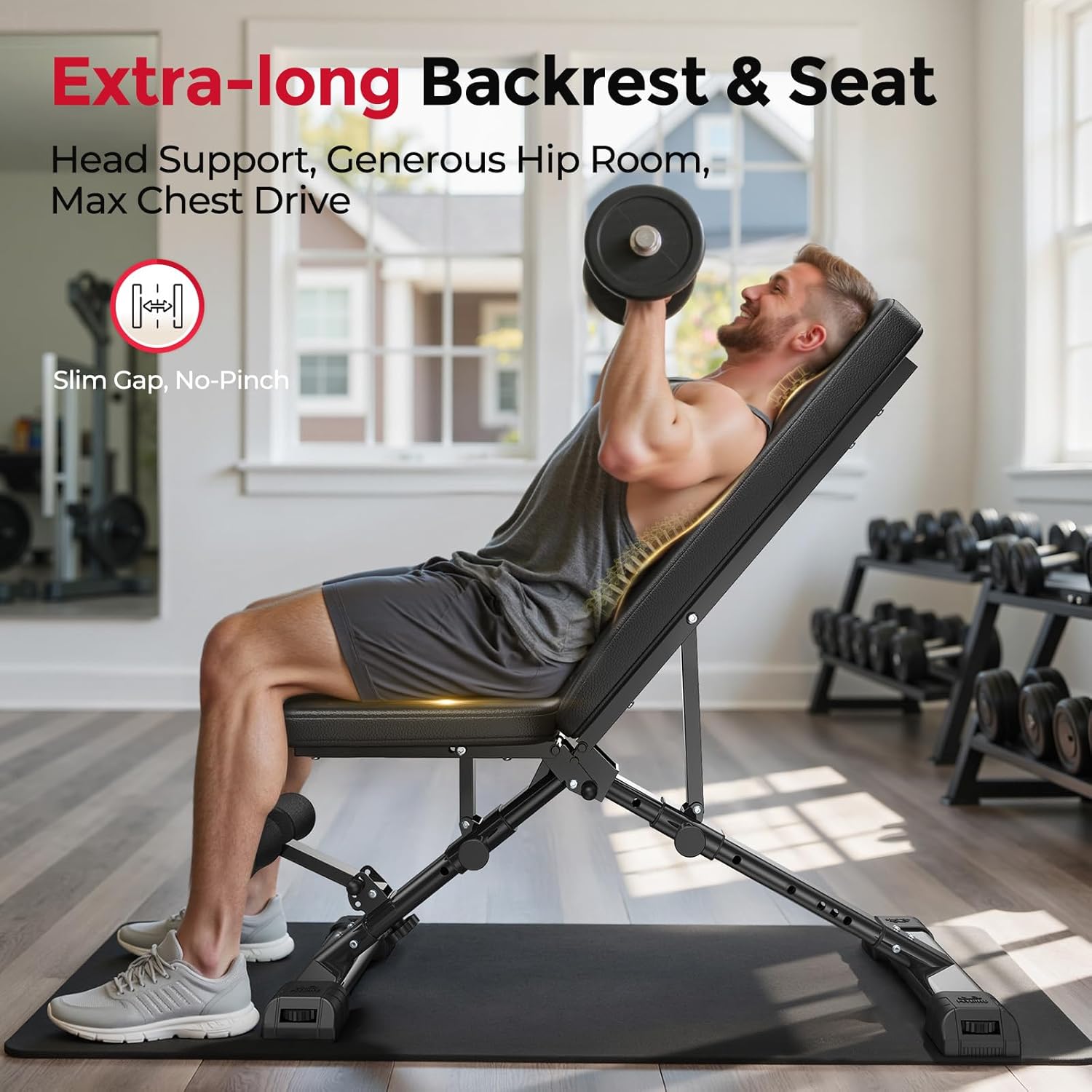 Регулируемая скамья для домашн – обзор и цена Home Gym Bench