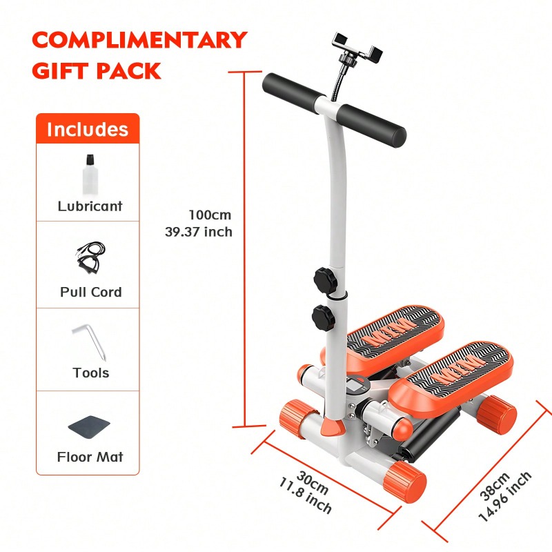 Мини-степпер с эластичными лен – обзор и цена Home Gym Compact