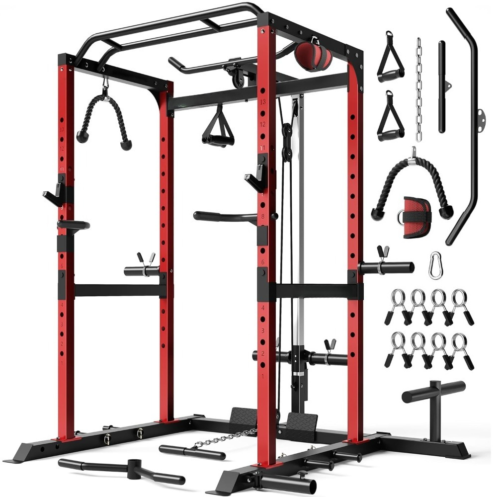 Многофункциональная силовая ст – обзор и цена Home Gym Rack With Cables