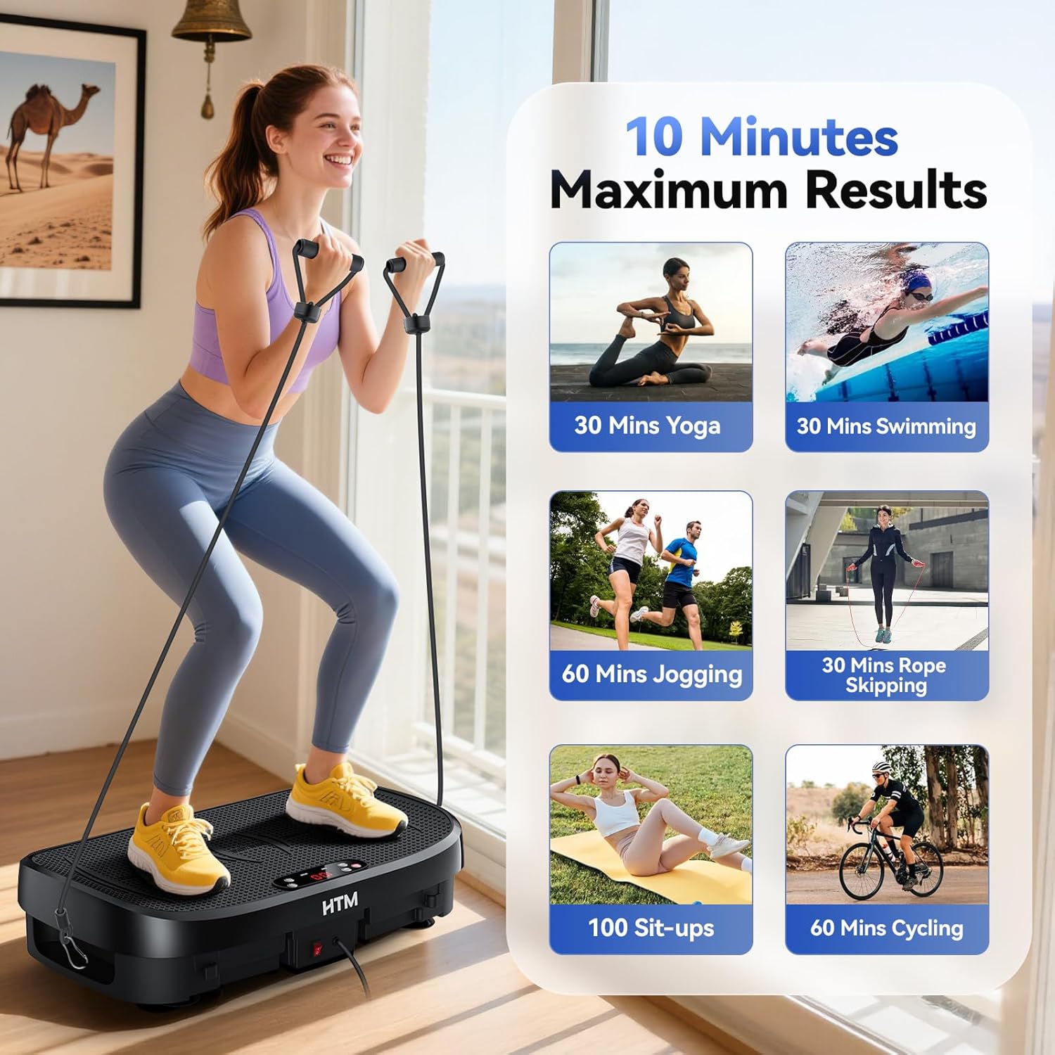 Виброплатформа для сжигания жи – обзор и цена Home Gym Tunturi