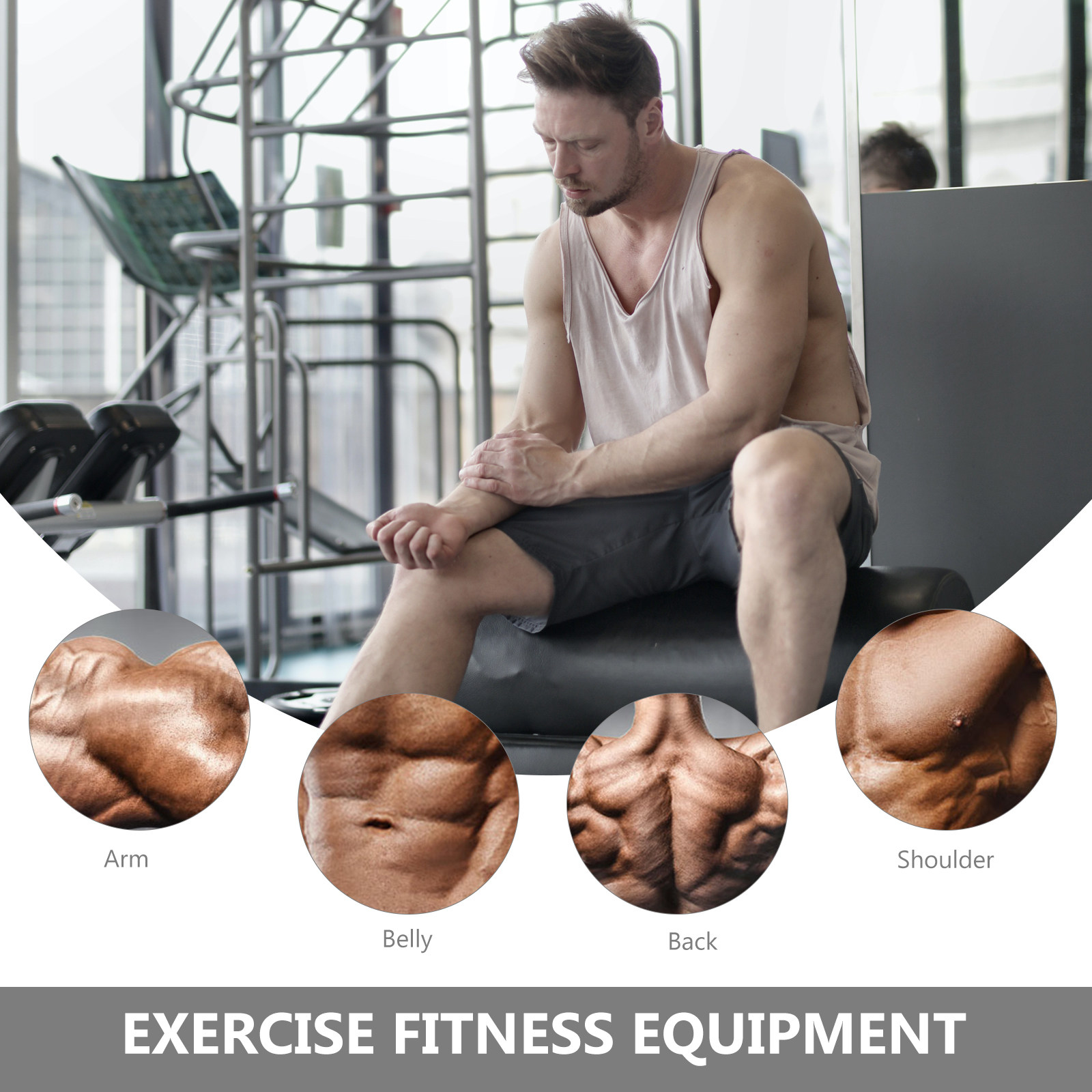 1 комплект тренажера для мышц  – обзор и цена Home Gym Pulley System