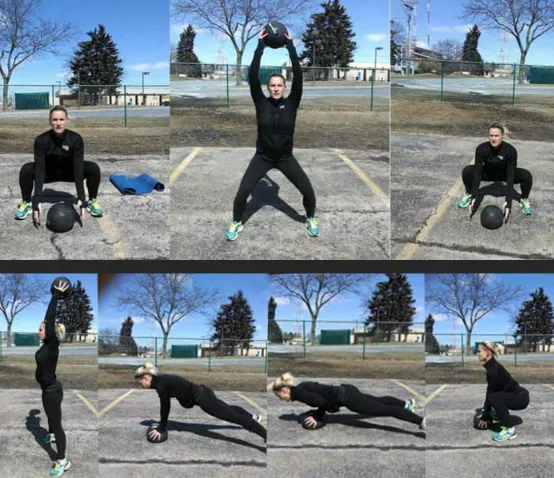 Медицинбол (12 кг) для фитнеса – обзор и цена Medicine Ball Slam