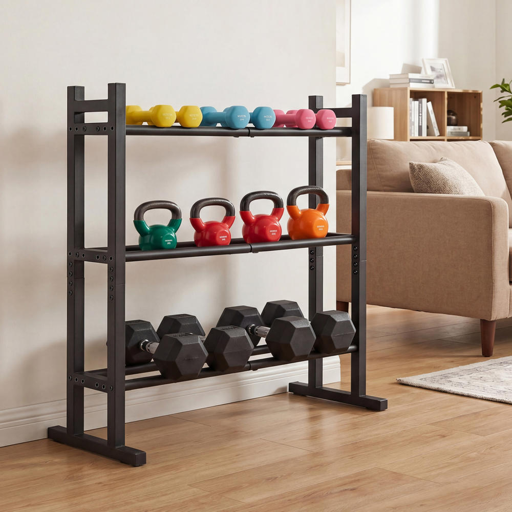 Усиленная 3-ярусная стойка для – обзор и цена Home Gym Fitness
