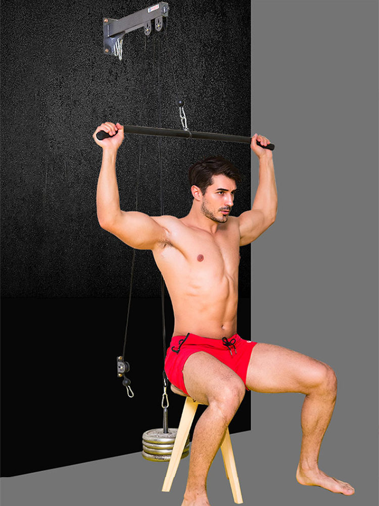 Универсальная система тросовых – обзор и цена Home Gym Pulley System