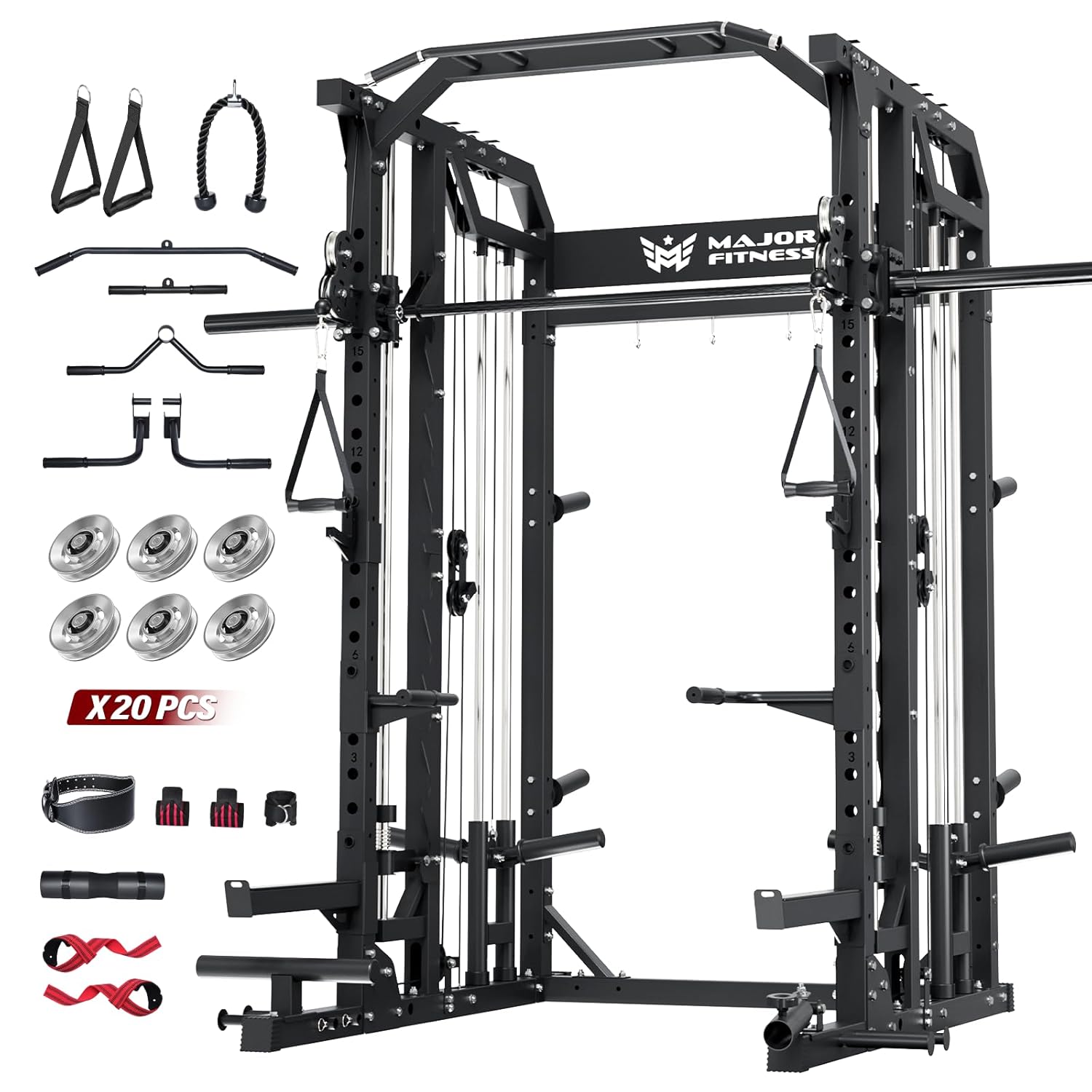 Тренажер Смита для домашнего с – обзор и цена Home Gym Rack With Cables