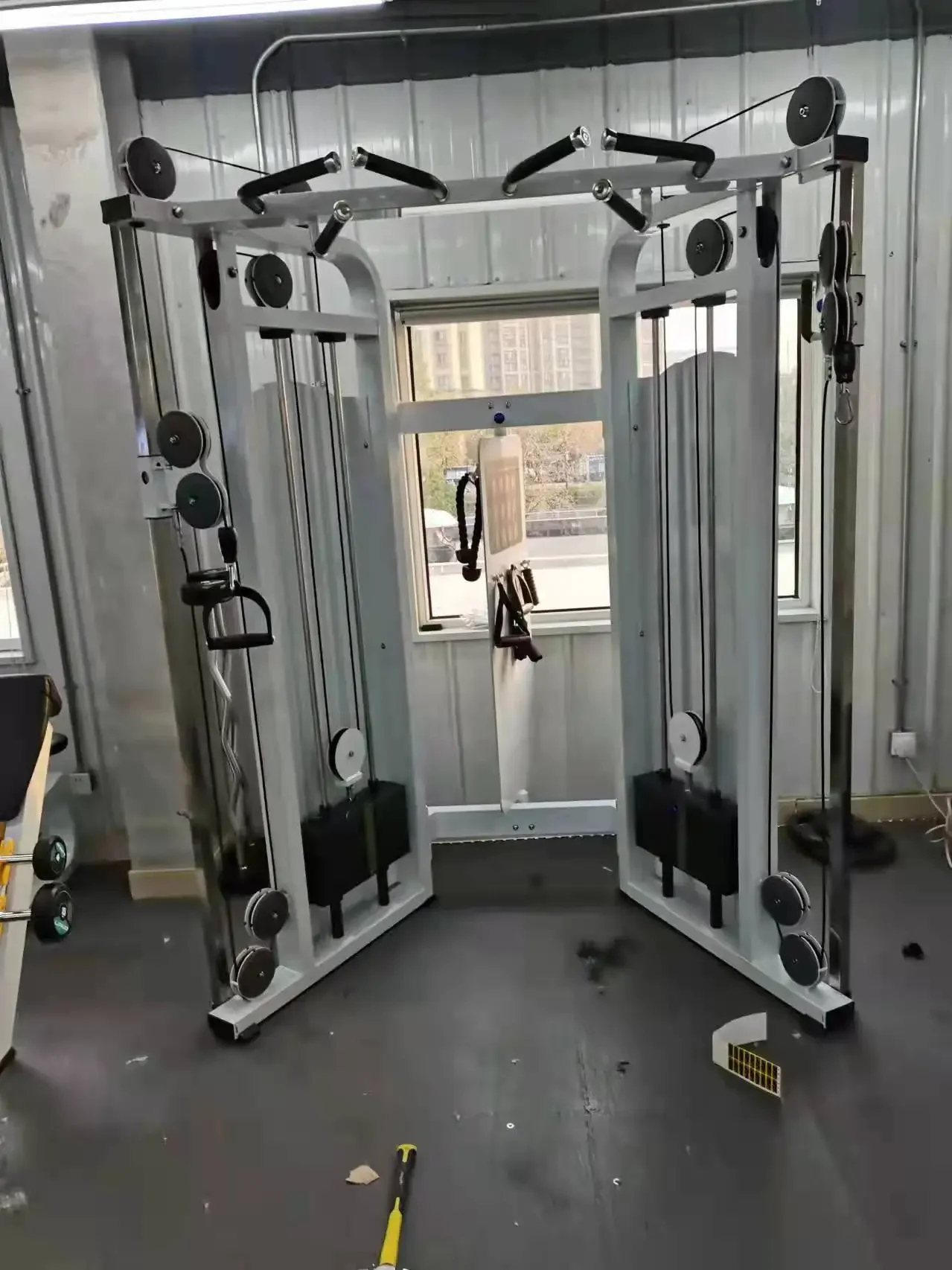 Оптовая продажа: Многофункцион – обзор и цена Home Gym Rack With Cables