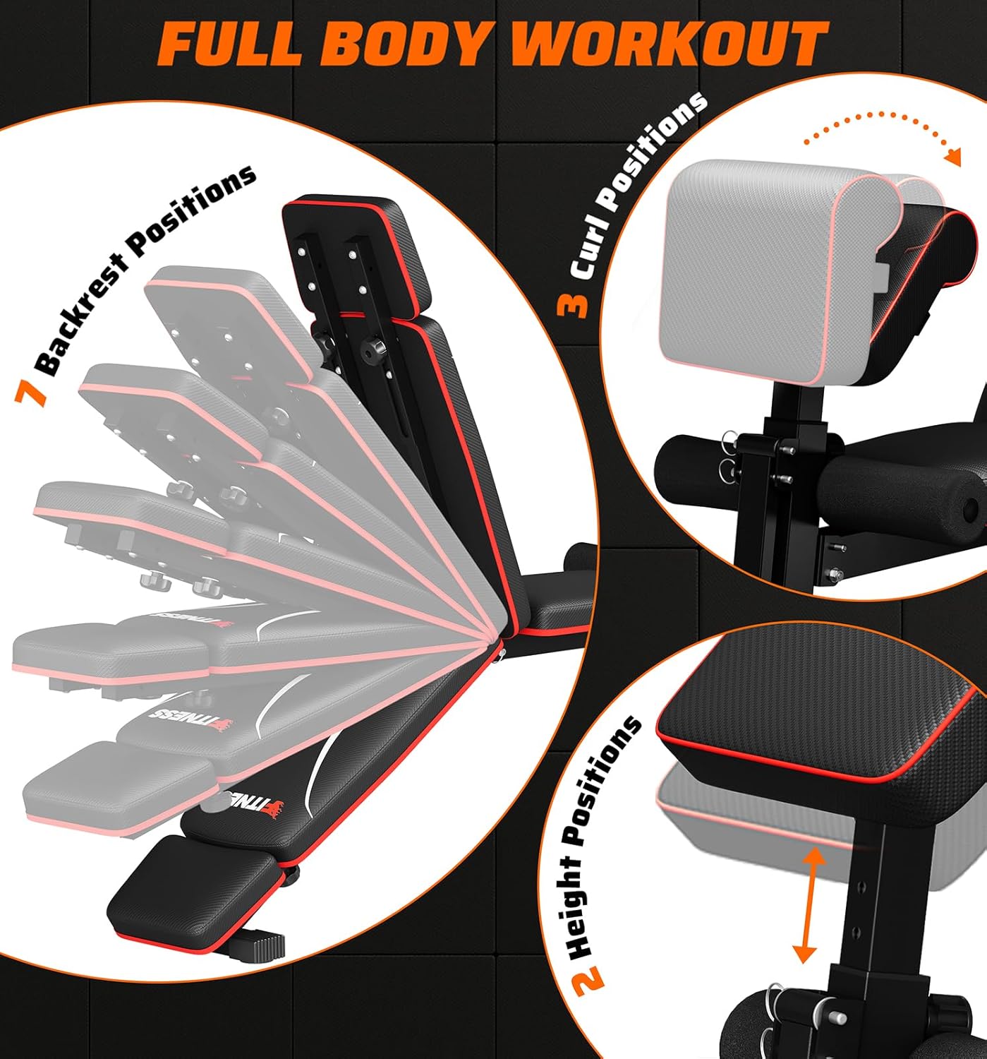 Складная скамья для домашнего  – обзор и цена Home Gym Bench