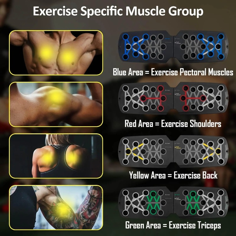 Складная доска для отжиманий с – обзор и цена Home Gym Kit For Men