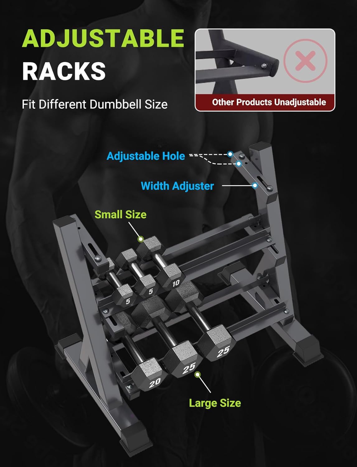 Стойка для гантелей для домашн – обзор и цена Home Gym Compact